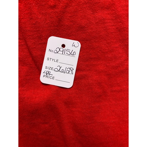 NASCAR Shirt Womens 26/28‎ 4XL Button Front Racing Spell Out Running Hot Red - Picture 10 of 11